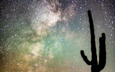 20201015 - 0593 Picacho Peak Stars with Jacob