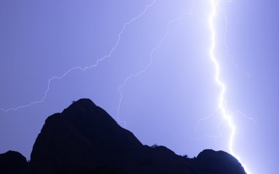 20210731 - 1749 Rooftop wide angle + 400mm on papago lightning