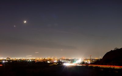 20210909 - 9280 Venus and the Moon over Phoenix